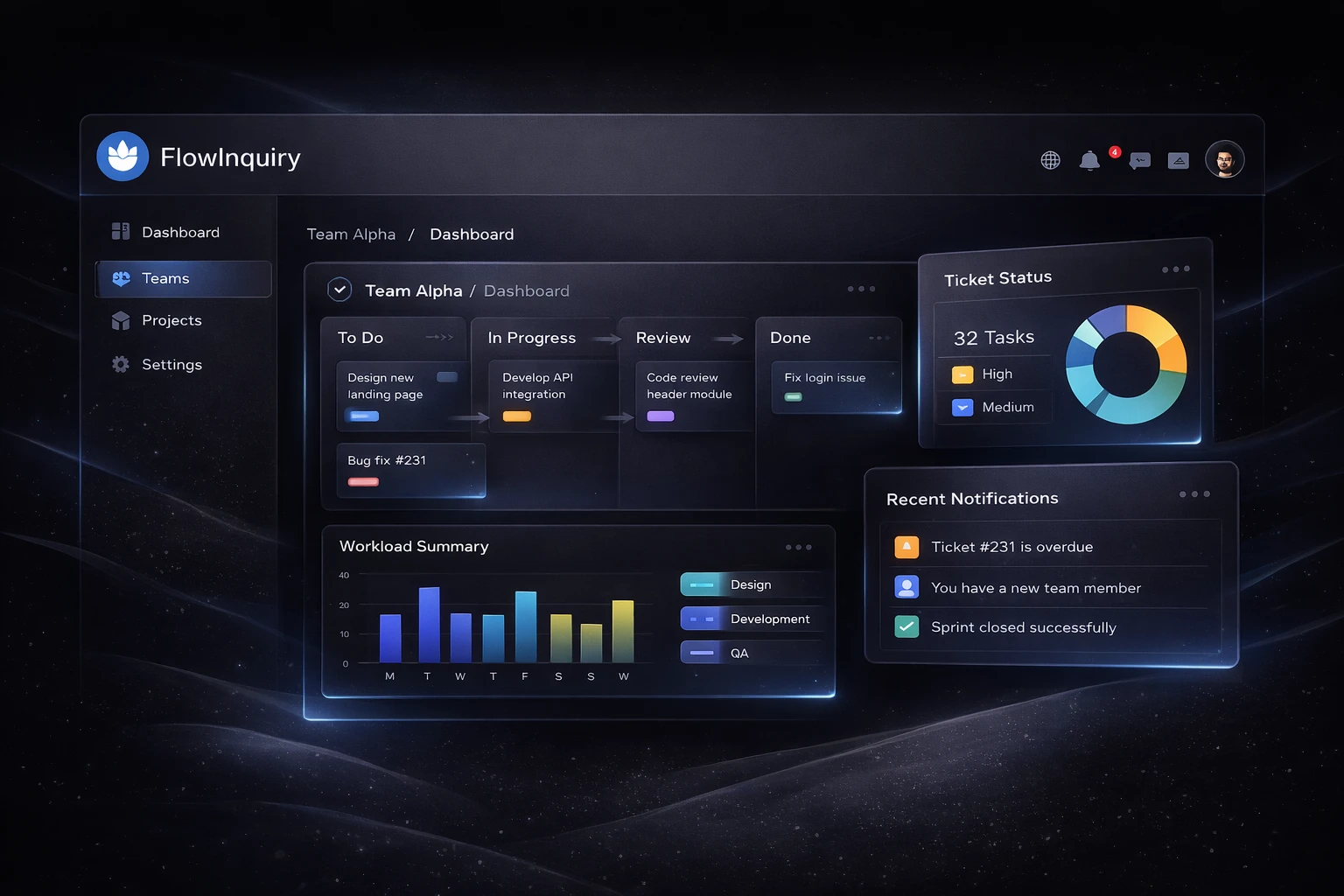 FlowInquiry v1.2.4 - A Complete UI Transformation for Better Productivity